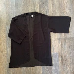 H&M Sheer Flowy Cardigan